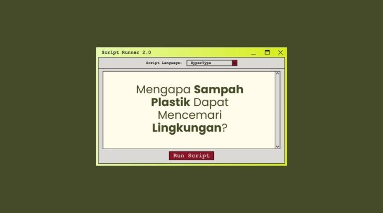 mengapa sampah plastik dapat mencemari lingkungan