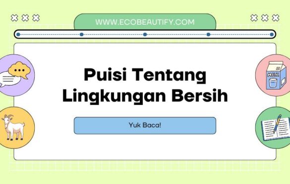 puisi tentang lingkungan bersih