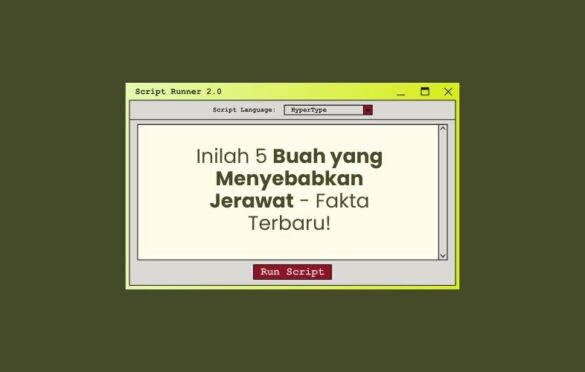 Buah yang Menyebabkan Jerawat