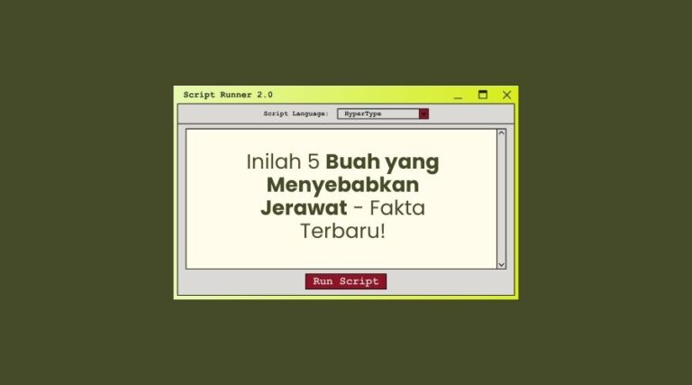 Buah yang Menyebabkan Jerawat