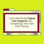 cara membuat pupuk cair organik