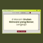 urutan skincare yang benar