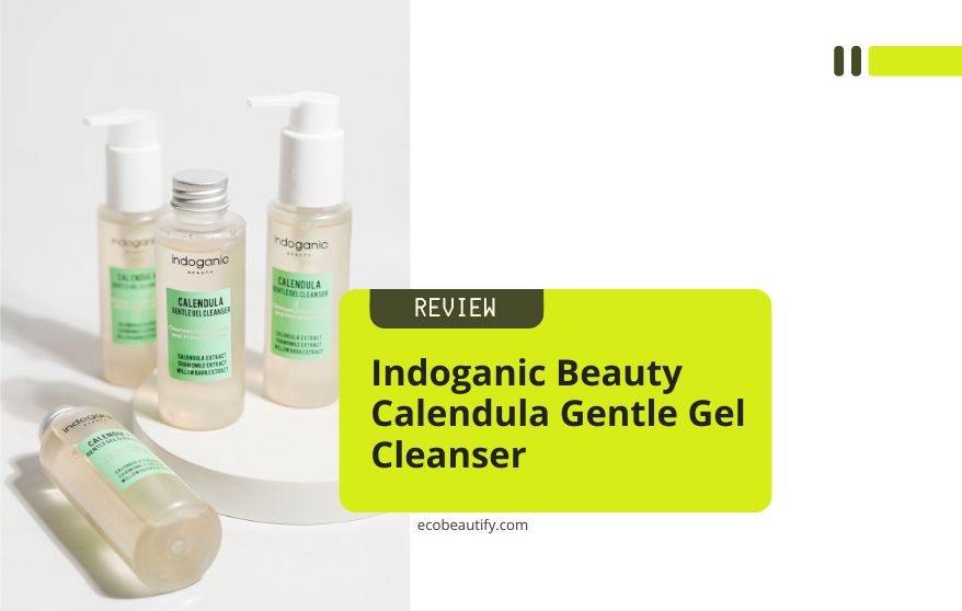 review indoganic calendula gentle gel cleanser