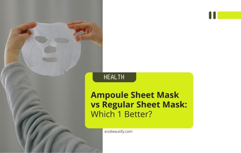 ampoule sheet mask vs regular sheet mask