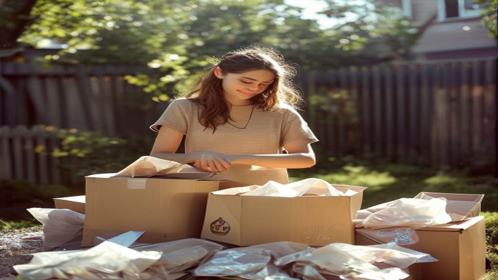 Fast fashion packaging waste pollutes oceans, landfill, and carbon emissions, highlighting its environmental impact.