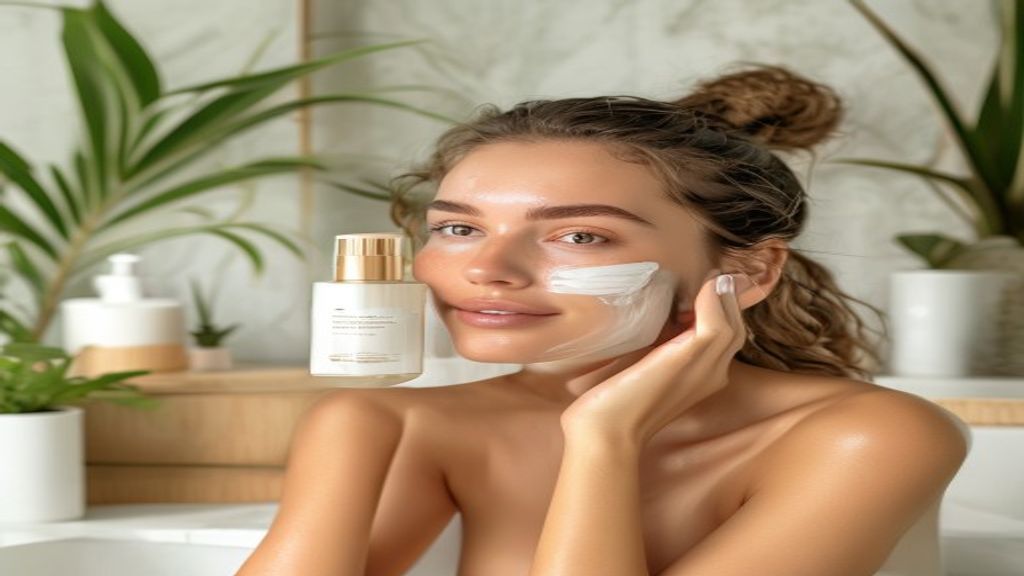 Eco effective skincare uses natural ingredients and minimal packaging.