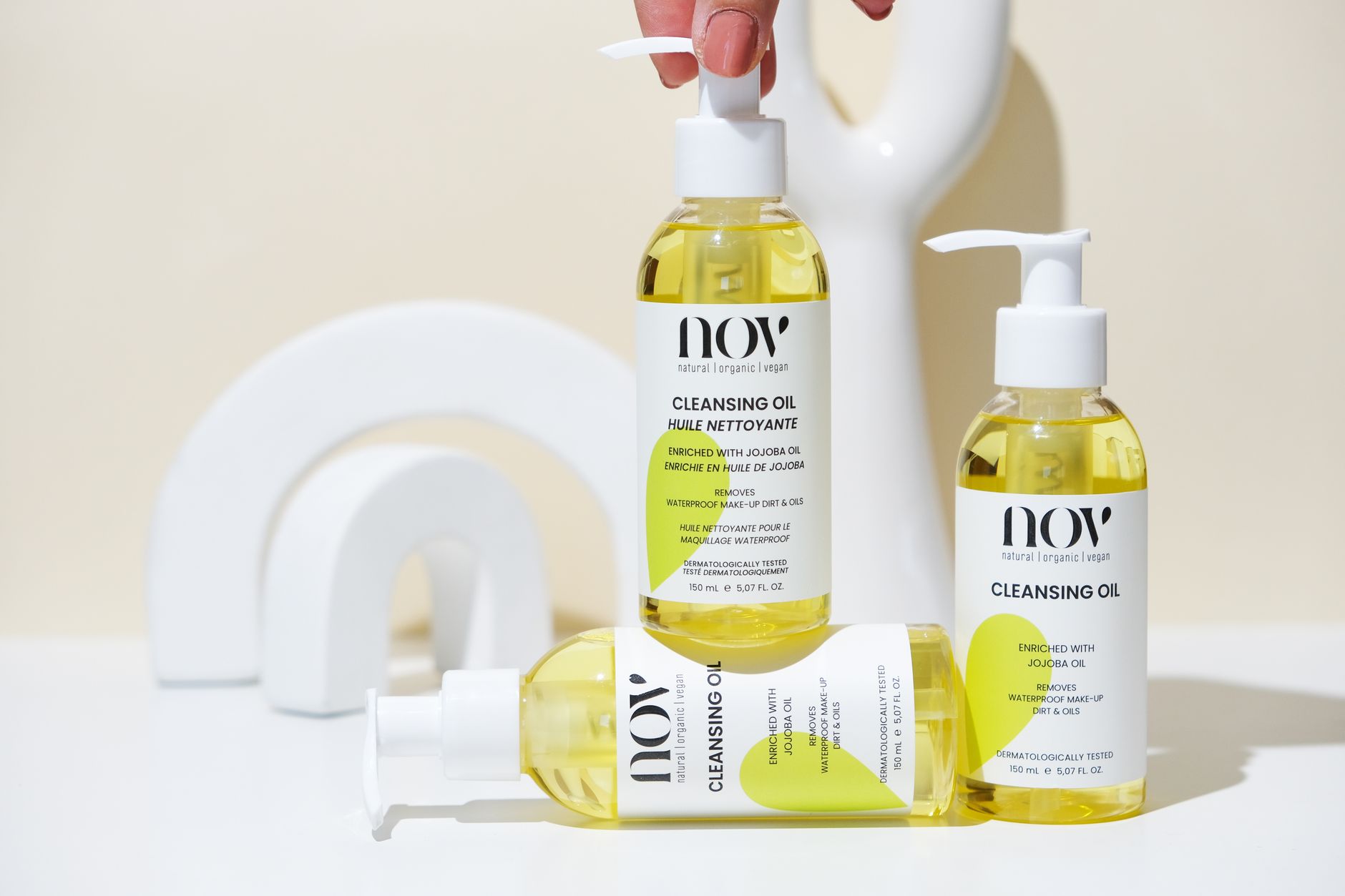 Close-up of a skincare label with ingredient list highlighted, showing how to decipher each component.